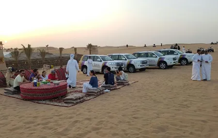 Dubai Desert Safari evening with VIP Treat , BBQ Buffet and Exciting Liveshows