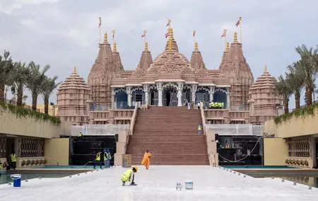 BAPS Hindu Temple Visit with Abu Dhabi Sightseeing