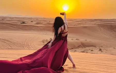 Private Safari with Quad Bike Camel Ride Flying Dress Photoshoot