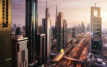 Private Dubai Sunset and Night Sightseeing Tour