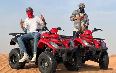 Dubai Desert Safari with Adventure Quad Bike and Buggy Ride