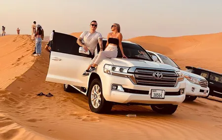 Dubai Private Morning Desert Safari Dune Bashing, Camel Ride, ATV