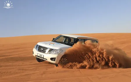 Morning Desert Safari in Dubai with Camel Ride & Sand Boarding