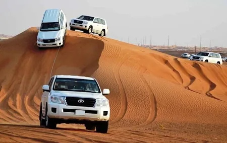 Premium Private Desert Safari by 4x4 Vehicle with BBQ Dinner
