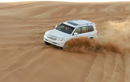 Desert Safari in Dubai Red Dunes with BBQ VEG Dinner