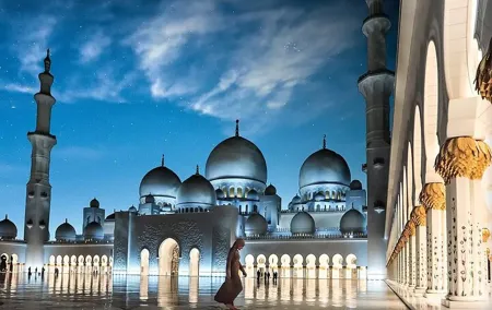 Abu Dhabi - Sheikh Zayed Grand Mosque Tour In A Private Vehicle