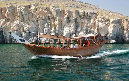 Full Day Dhow Cruise in Khasab with Lunch from Dubai