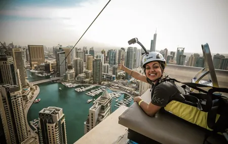 Single Ride XLine Dubai Marina Skyline