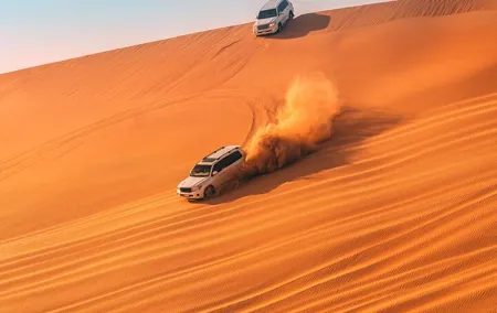 Dubai Evening 4x4 Desert Safari ,VIP Table Service BBQ Dinner