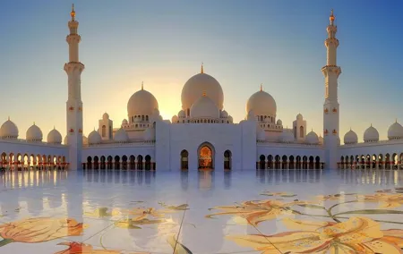 Abu Dhabi Grand Mosque, Etihad Towers & Royal Palace Visit from Dubai