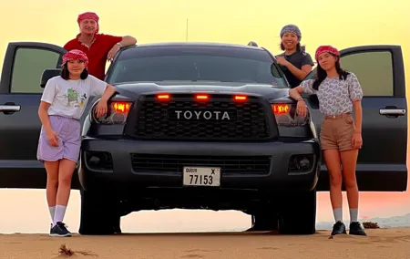 Private 4x4 Land Cruiser Desert Safari And BBQ Buffet Dinner
