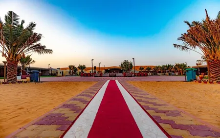 Dubai evening desert safari and camp with dinner