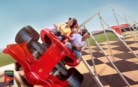 Ferrari World Abu Dhabi Tour from Dubai with transfers