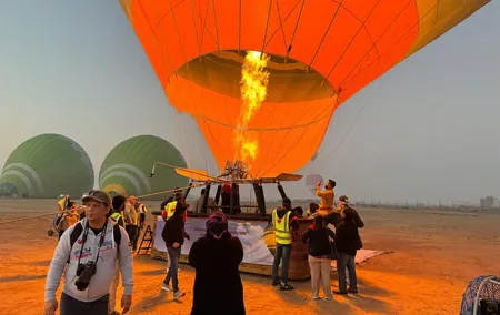 Dubai Sunrise Hot Air Balloon Flight