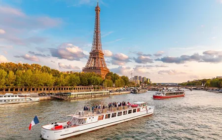 Paris Seine River Sightseeing Cruise Tour