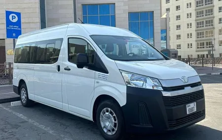 Dubai full day chauffer by 12 seater van