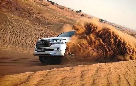 Desert Safari with BBQ Dinner and Camel Ride
