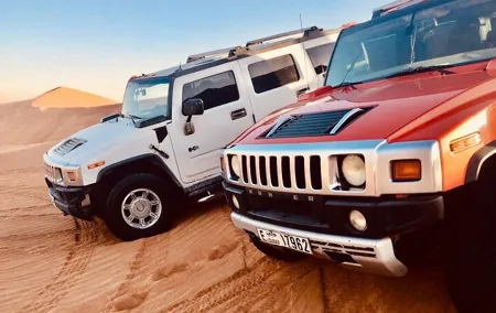 4-Hour Private Morning Adventure Hummer Desert Safari in Dubai