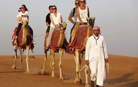 Morning Desert Safari With Camel Ride