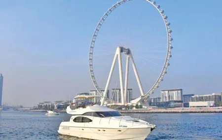 Dubai Marina Private Yacht Tour With Pickup & dropoff