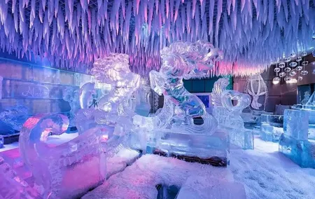 Chillout Ice Lounge Dubai Experience Ticket with Transfers Option