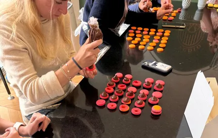 Paris Macaron baking class with a Chef Patissier