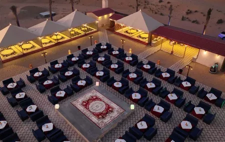 Private VIP Desert Safari with Barbecue Dinner 5 Star Camp