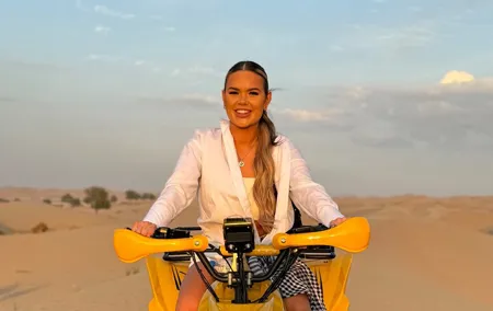 Morning Safari Dune Bashing ATV Bikes Camel Ride Sandboarding