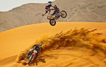 KTM Desert Dert Bike ride Motocross, Enduro Dubai