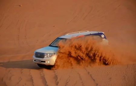 Standard Desert Safari 4X4 Pickup & Drop with Dinner & Live Shows