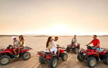 Morning Desert Safari with Quad biking and Sand Boarding