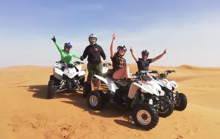 Royal Desert Safari Buggy and Quad Bike Experience with Dinner