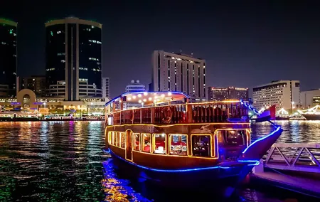 2-Days Private Dubai City Tour With Desert Safari & Dhow Cruise Dinner