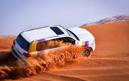 Evening Desert Safari:- Adventure Rides, Live Entertainment , BBQ Buffet & More