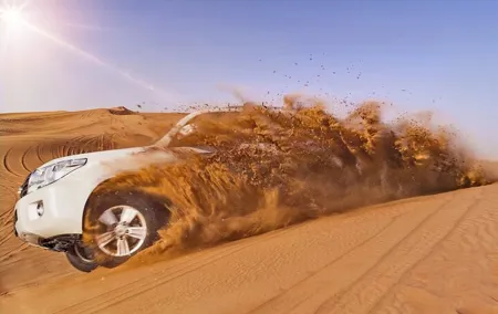 6 Hour Thrilling Desert Safari in 4x4 with Entertainment Show