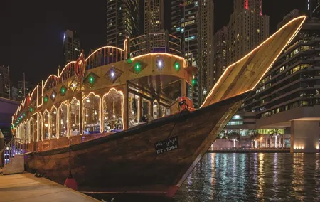 Dubai Marina Dhow Cruise Dinner