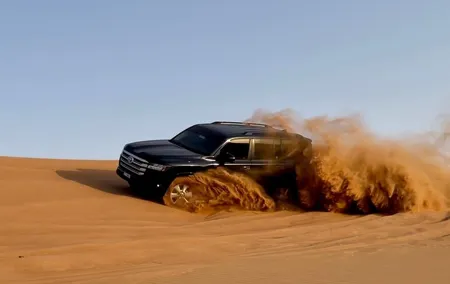 Desert Safari Dubai with BBQ - dinner, Sandboarding