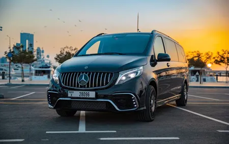 Dubai Private Transfer in VAN Falcon Edition