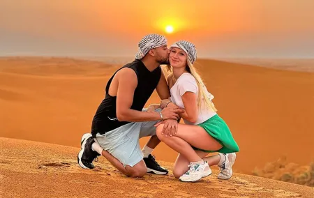 Private Red Dune Safari with BBQ, Camel Ride & Traditional Shows