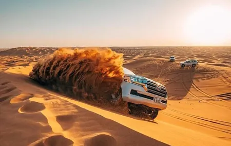 Dubai Evening Desert Safari Tour with Hotel Transfer & Live BBQ