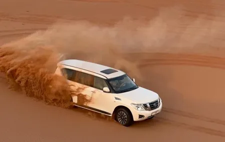 Private Premium Dubai Evening Dune Bashing With Live BBQ