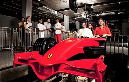 Dubai Grand Mosque Tour with Ferrari World Tickets