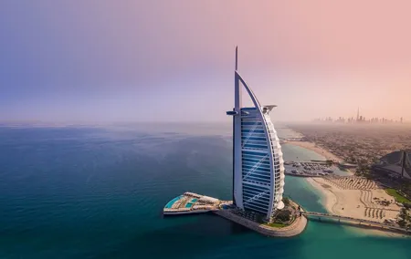 Private Inside Burj Al Arab tour & Gold Cappuccino with transfers