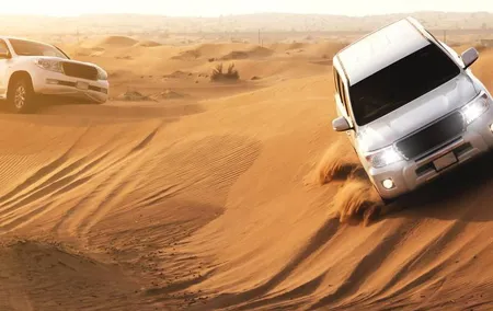 Dubai 4X4 Desert Safari , Camel Ride ,4 Live Shows, BBQ Dinner