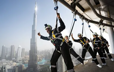 At the Top, Burj Khalifa + Edge Walk at Sky Views Observatory