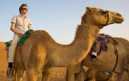 Camel Trekking and Morning Safari with Sand Boarding