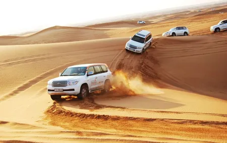 Desert Safari Dubai - Dune Bash, Camel Ride, Shows & BBQ Dinner