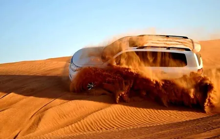 Desert Safari -Live Shows, BBQ Dinner, Dune Bashing and lot more.