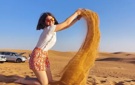 Evening Desert Safari Camel Ride Live Shows Shisha Dinner