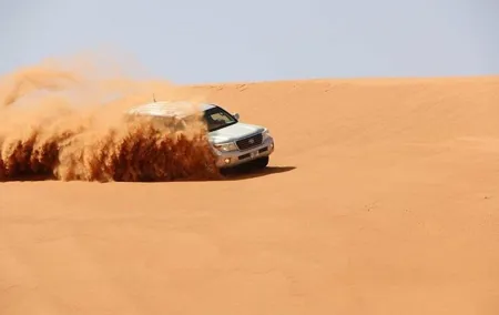 Private Evening 4x4 Desert Safari - Exclusive Vehicle
